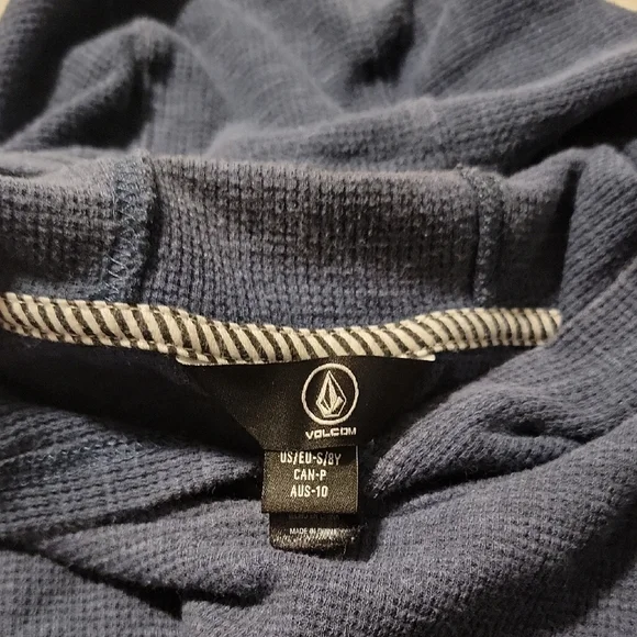 Volcom Youth Dark Blue Hoodie - Picture 2 of 3